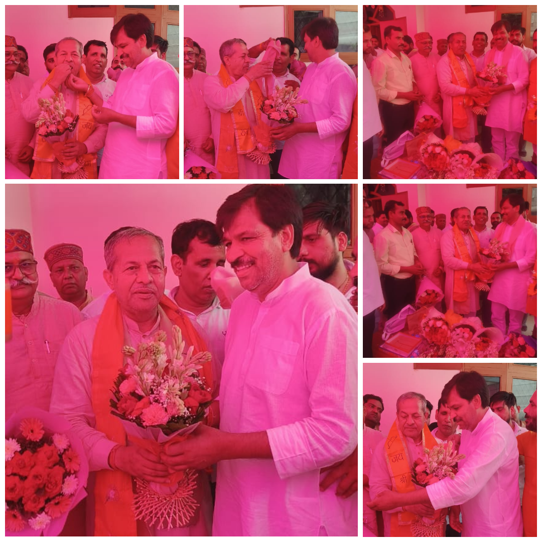Congratulations To Shri Nawab Singh Nagar Ji On His Appointment As BJP Regional President, Western Uttar Pradesh